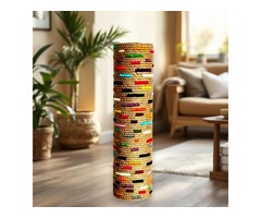 Висока підлогова ваза в стилі рустик (68 см)