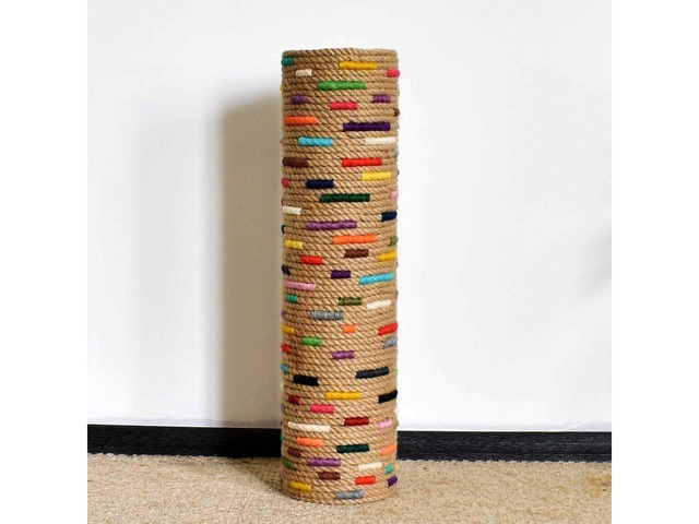 Висока підлогова ваза в стилі рустик (68 см)