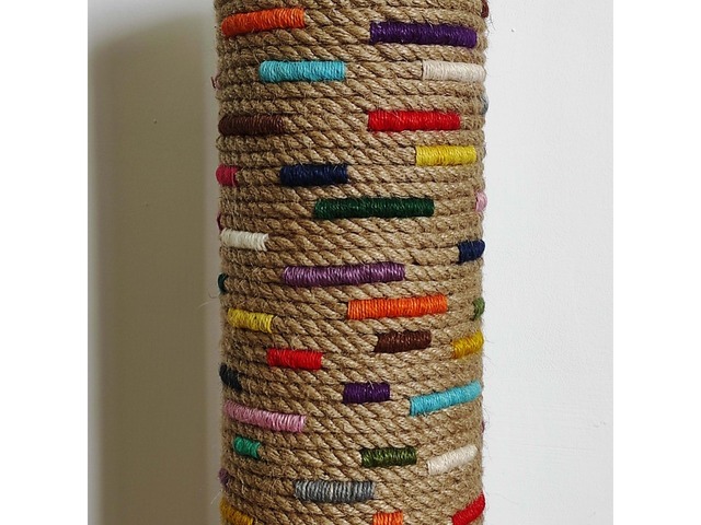 Висока підлогова ваза в стилі рустик (68 см)