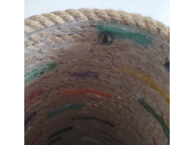 Висока підлогова ваза в стилі рустик (68 см)