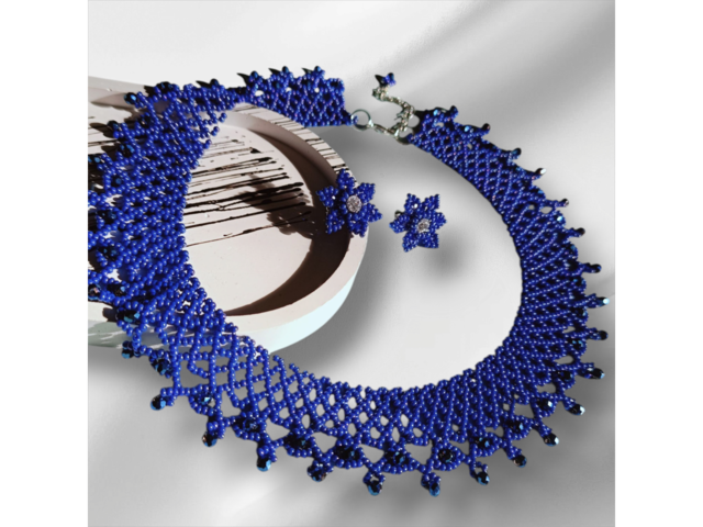 Намисто та серги ,,Весна,,