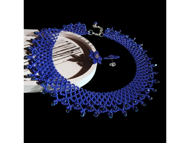 Намисто та серги ,,Весна,,