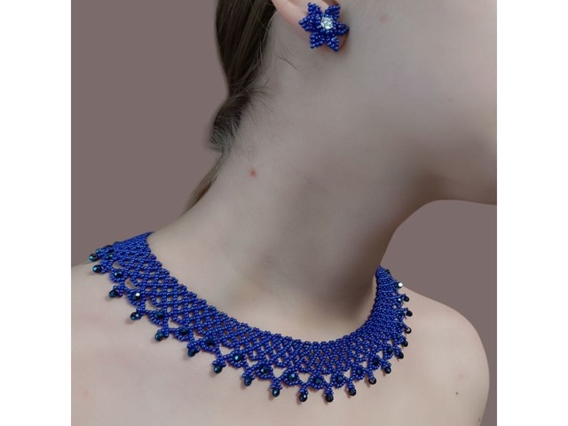 Намисто та серги ,,Весна,,