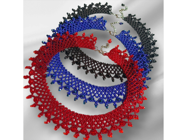 Намисто та серги ,,Весна,,