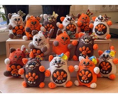 Котик-брелок