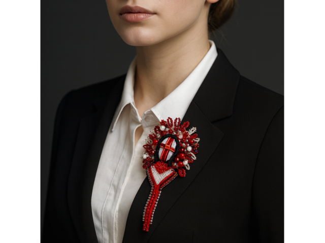 Брошка МОТАНКА