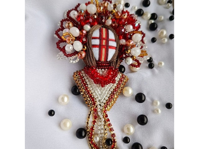 Брошка МОТАНКА