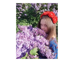 Віночок з піонами