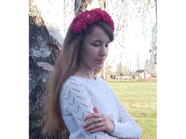 Віночок з піонами