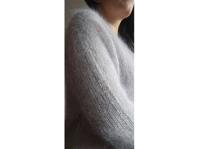 В'язаний джемпер. Ручна робота