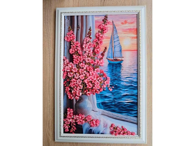 Картина стрічками "Краса і гармонія"