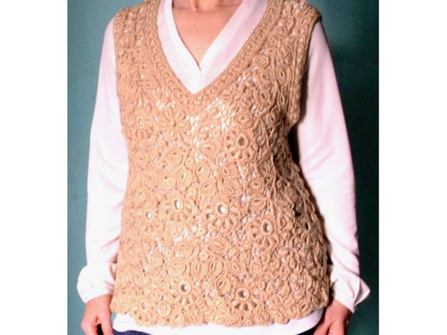 Безрукавка- Золоте павутиння