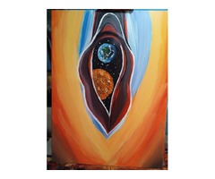 Картина акрилом 50*40 Йоні