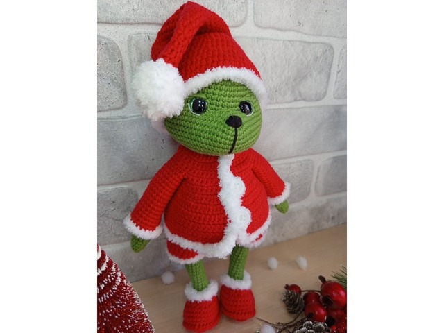 Грінч, м'яка іграшка, ручна робота