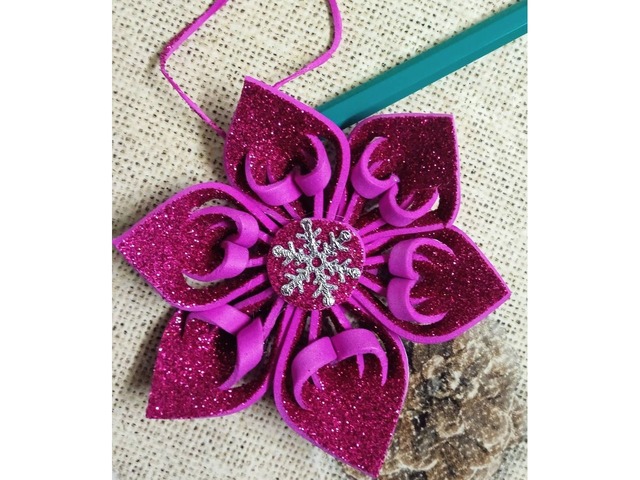 Прикраси на ялинку із фоамірану