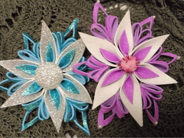 Прикраси на ялинку із фоамірану