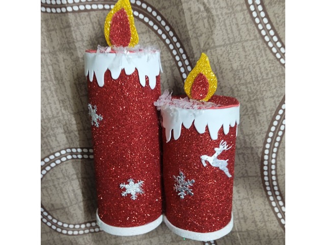 Прикраси на ялинку із фоамірану