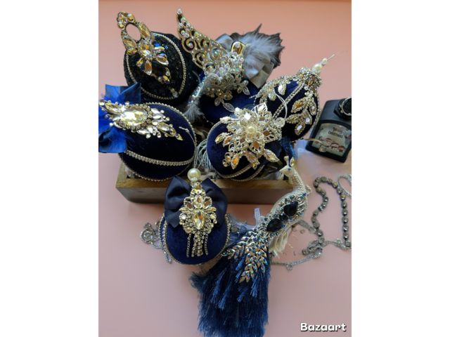 Елочные игрушки ручной работы