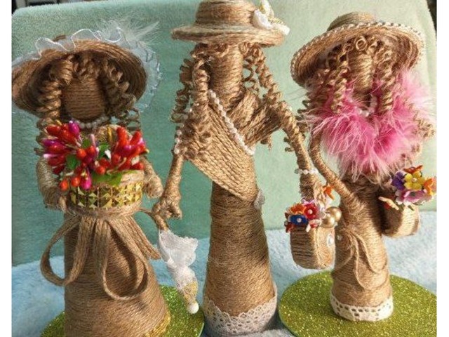 Панянки  із джуту