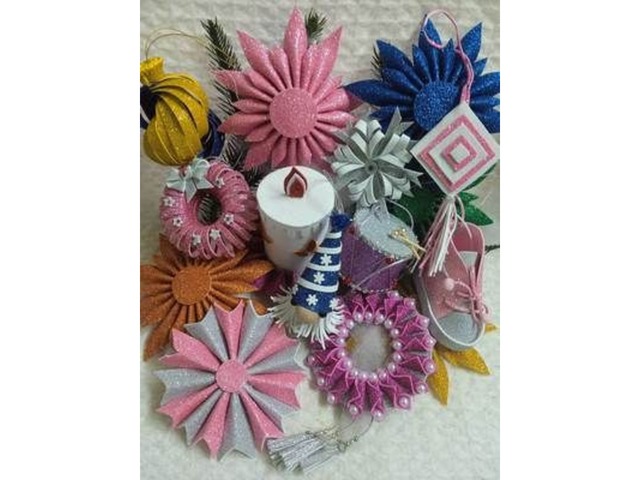 Ялинкові  різдвяні, новорічні  прикраси