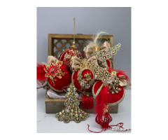 Новорічні іграшки ручної роботи