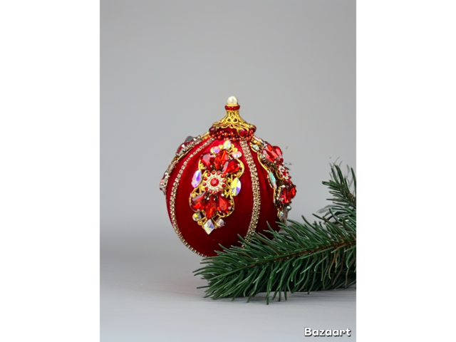 Новорічні іграшки ручної роботи