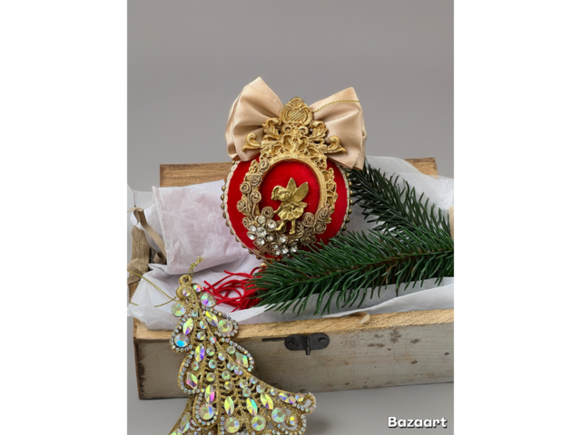 Новорічні іграшки ручної роботи