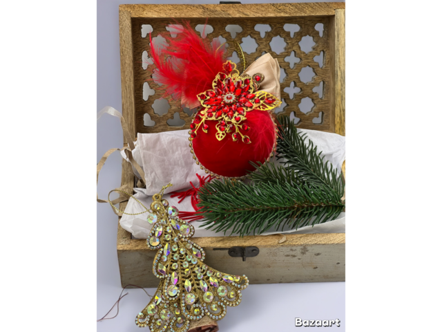 Новорічні іграшки ручної роботи