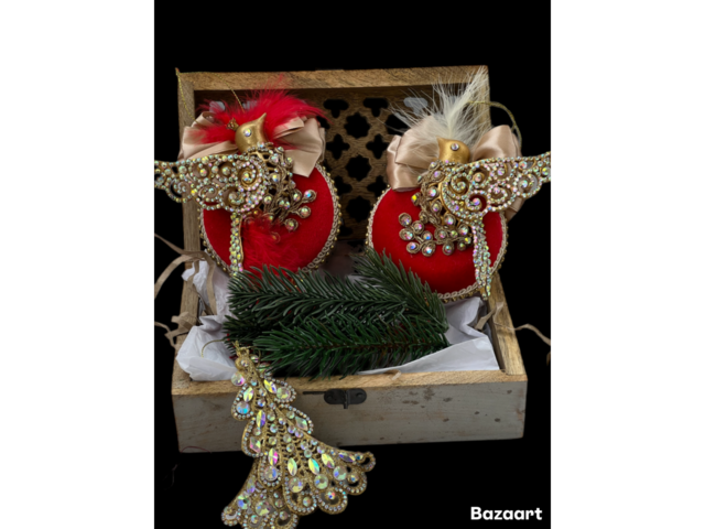 Новорічні іграшки ручної роботи