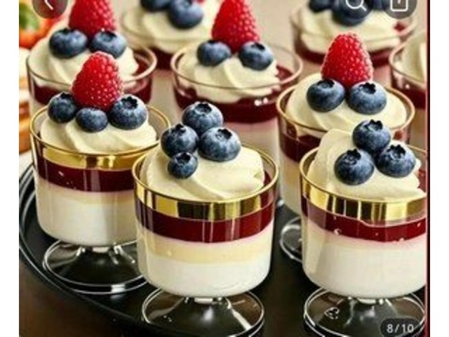 Прозорий міні-стакан для десертів