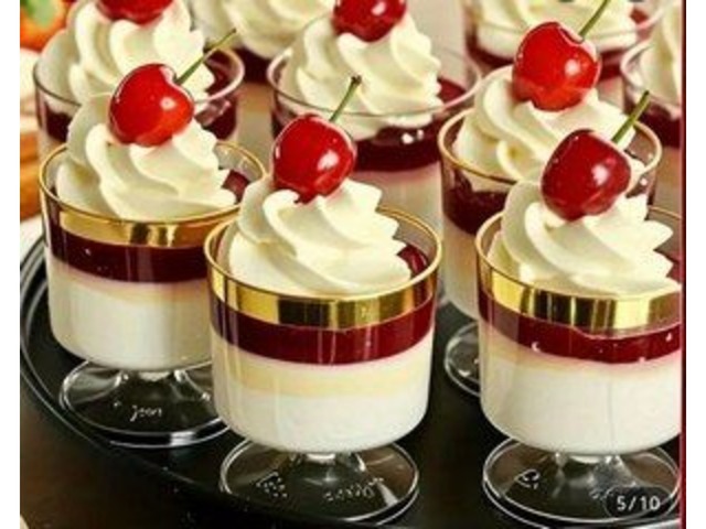 Прозорий міні-стакан для десертів