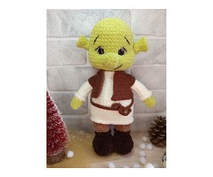 Шрек плюшева іграшка, ручна робота