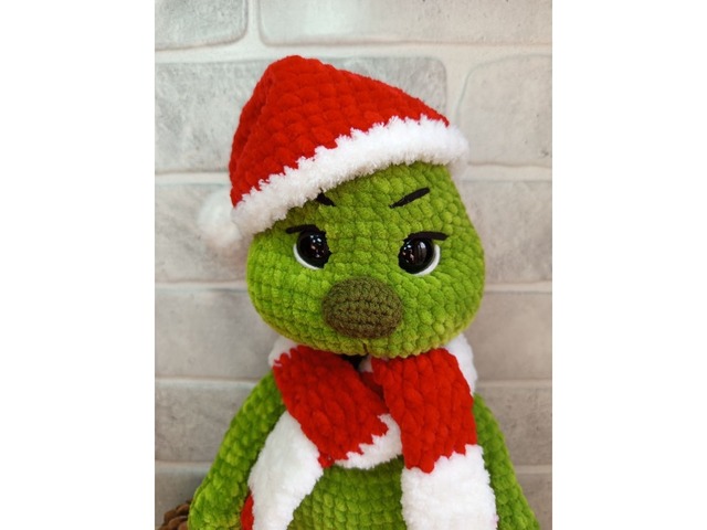 Грінч плюшева іграшка, ручна робота