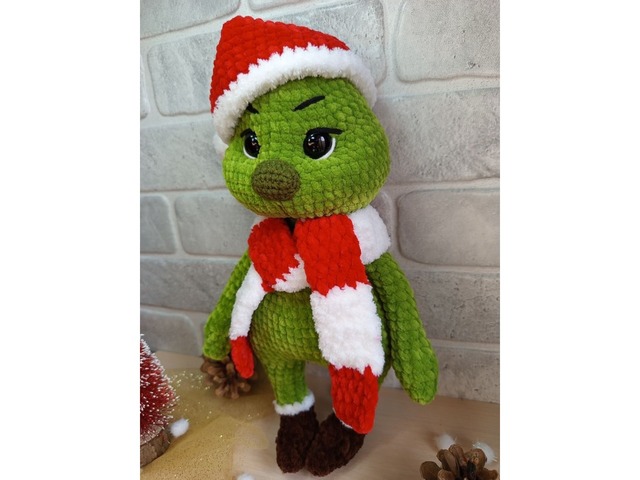 Грінч плюшева іграшка, ручна робота
