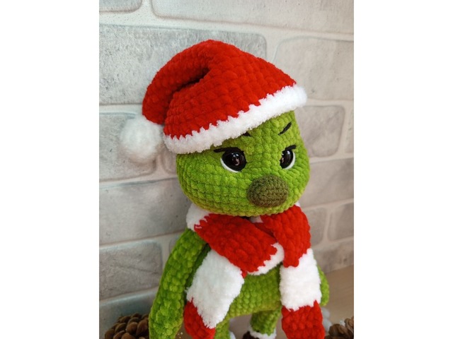 Грінч плюшева іграшка, ручна робота