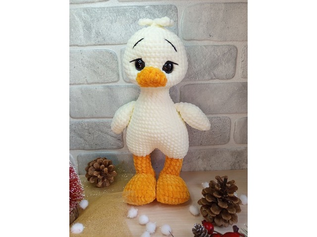 Гусеня плюшеве, ручна робота