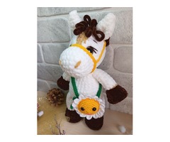 Конячка плюшева, ручна робота