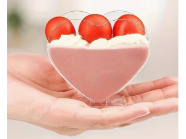 Одноразові прозорі  стаканчики для десертів