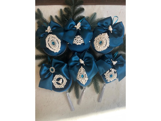 Ялинкові іграшки Новорічні прикраси