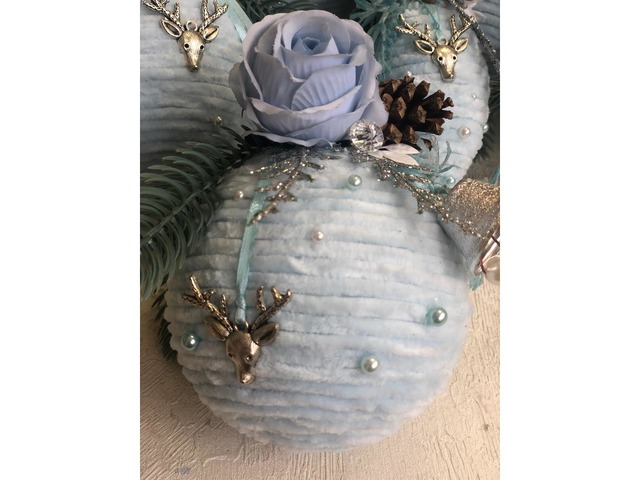 Ялинкові іграшки Новорічні прикраси