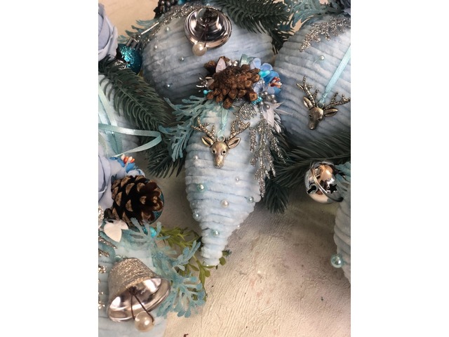 Ялинкові іграшки Новорічні прикраси