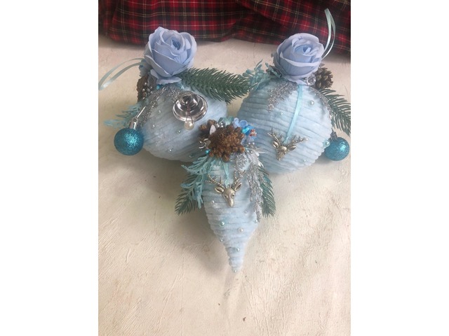 Ялинкові іграшки Новорічні прикраси