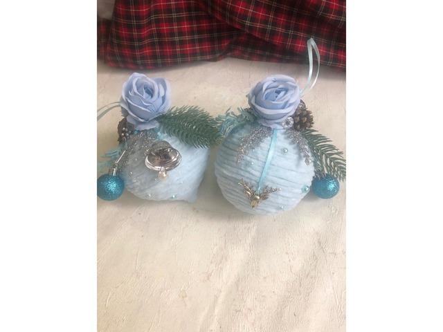 Ялинкові іграшки Новорічні прикраси