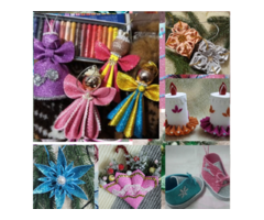 Новорічні іграшки із фоамірану