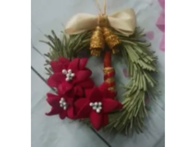 Новорічні іграшки із фоамірану