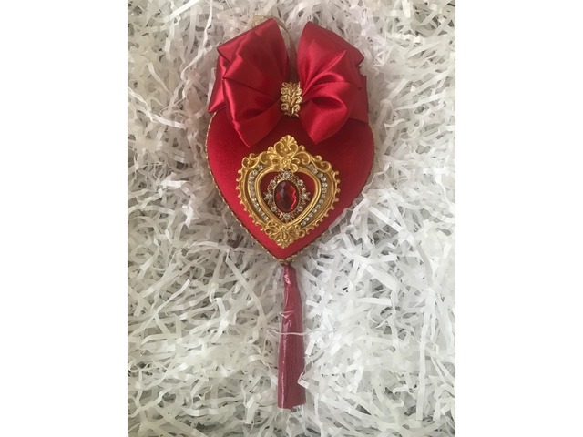 Червоні ялинкові іграшки набір