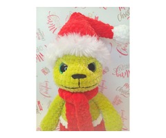 Грінч вязана іграшка