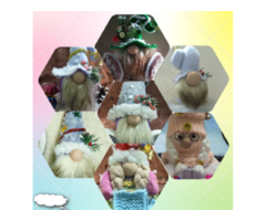 Маленькі різдвяні гноми, сніговичок Висота 14-17 см Наявність, ціну. - запитуйте у повідомленні