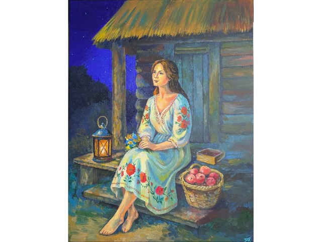 Картина " У полоні думок"