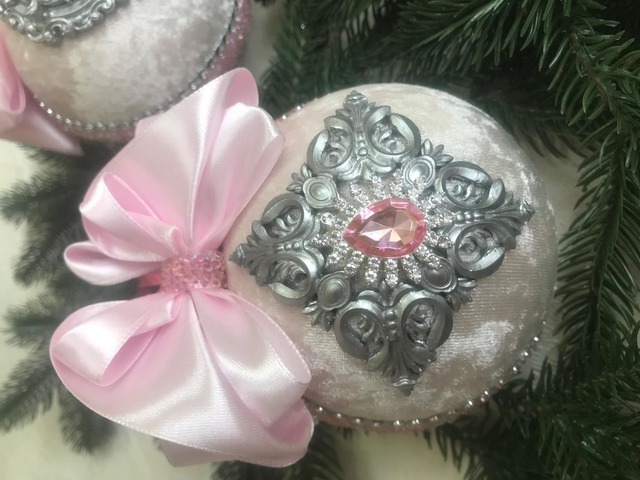 Набір ялинкових іграшок Новорічні прикраси